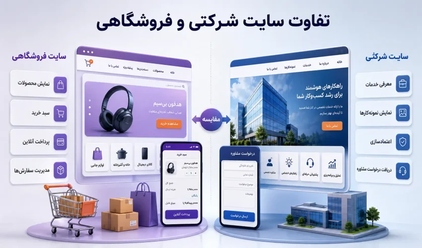 امکانات سایت فروشگاهی